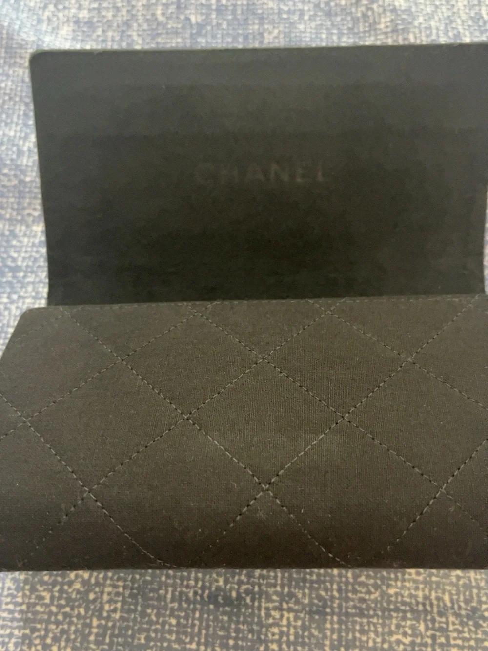 CHANEL 5531 Black Gold CC Butterfly Sunglasses w/ Case Authentic